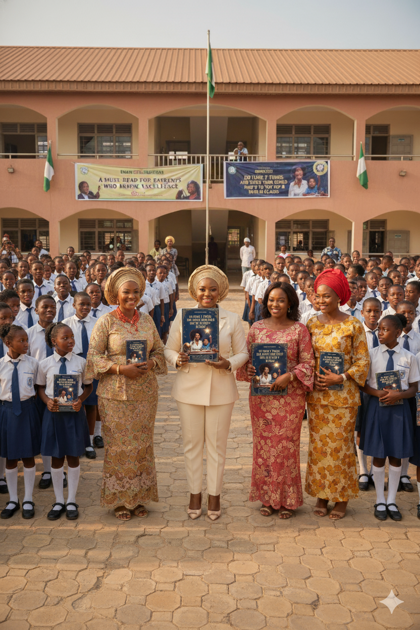 Author at school visit